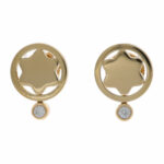 Mont Blanc Ohrstecker Gelbgold 750 / 18K Vorschau