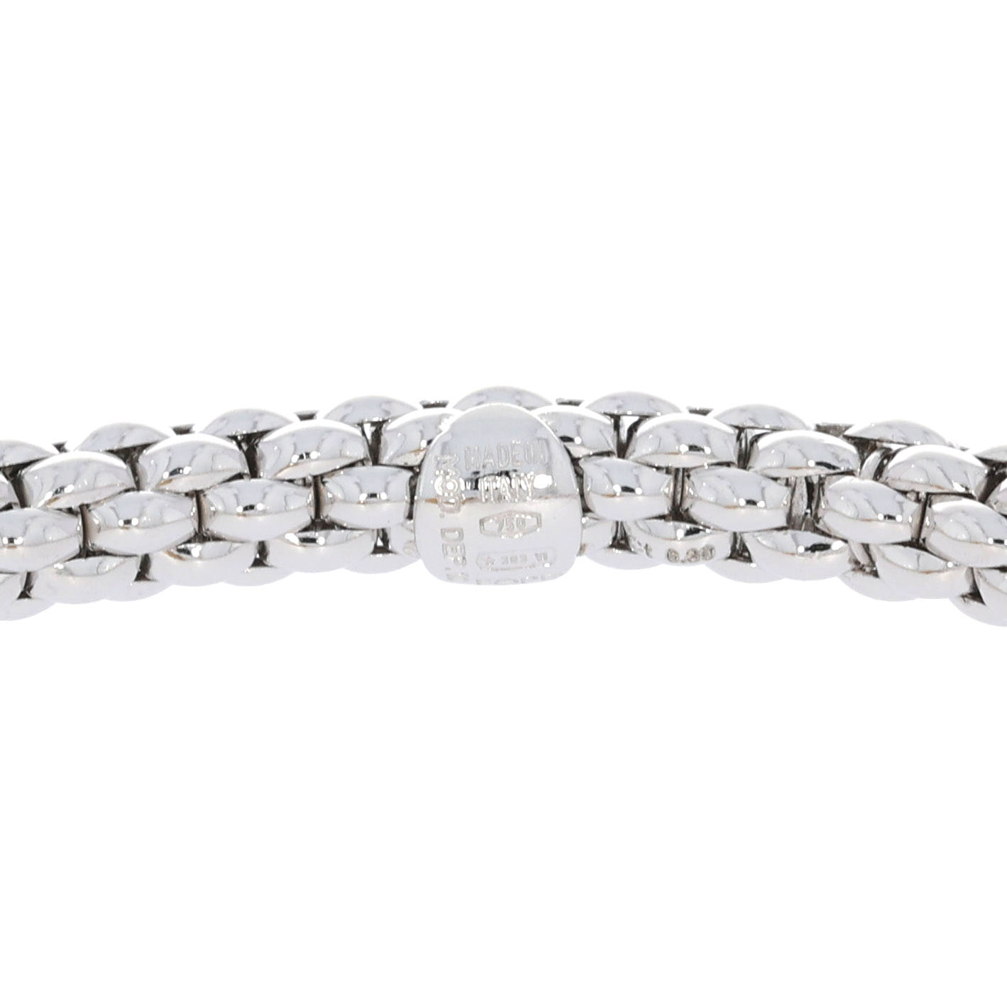 FOPE Flex it Solo Armband 750 Weißgold mit Diamanten - Bild 2
