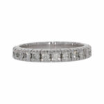 Diamant Memoire Ring Weißgold 750/18K. ca. 1ct. GR 50 - Bild 2 Vorschau
