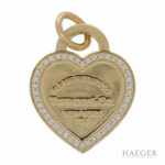 Tiffany & Co Diamant Herz Anhänger Gelbgold 750/18K. Vorschau
