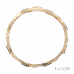 Lapponia Armband 17cm Gelbgold 585 / 14K mit Rohedelsteinen - Bild 4 Vorschau
