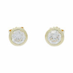 Diamant Ohrstecker Gelbgold 585/14K. ca. 1ct. Vorschau