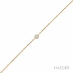 Cartier D’AMOUR Armband, kleines Modell Gelbgold mit 0,09ct Diamant - Bild 3 Vorschau