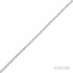 Tennisarmband 17cm Weißgold 750 / 18K mit 4ct Diamanten Vorschau