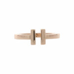 Tiffany & Co T Square Ring Roségold 750/18K Gr. 58 - Bild 2 Vorschau