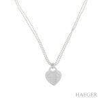 Tiffany & Co Kette m. Herzanhänger 925er Sterlingsilber Vorschau