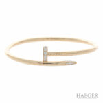 Cartier Juste un Clou Diamant Armreif Gr.18 Gelbgold FULL SET - Bild 2 Vorschau