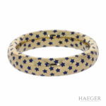Niessing Ring Emaille Sterne Gelbgold 750 / 18 Kt. - Bild 2 Vorschau