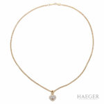 Chopard Kette mit Happy Diamonds Herz Anhänger 0,29ct. - Bild 4 Vorschau