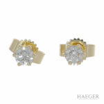 Solitär Diamant Ohrstecker Gelbgold 585 / 14 Kt. ca. 0,30ct. Vorschau