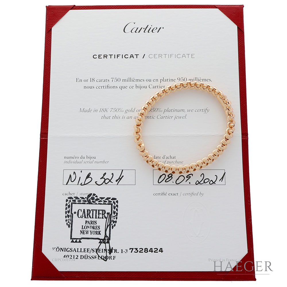 Clash de Cartier Armreif Roségold 750 / 18 Kt. GR 15 Full Set - Bild 2