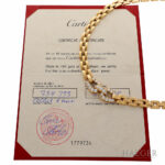 Cartier Maillon de Panthére Diamant Collier Gelbgold 750 / 18 Kt. ca. 2,15 ct. - Bild 3 Vorschau