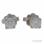 Solitärohrstecker Weißgold 750 / 18K mit 0,53ct Diamanten Vorschau