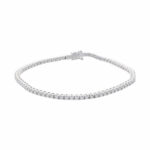 Diamant Riviérearmband Weißgold 750/18K. ca. 0,70Ct. - Bild 2 Vorschau