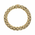 Fope Armband Bicolor 750/18K. Gold ca. 20cm - Bild 2 Vorschau