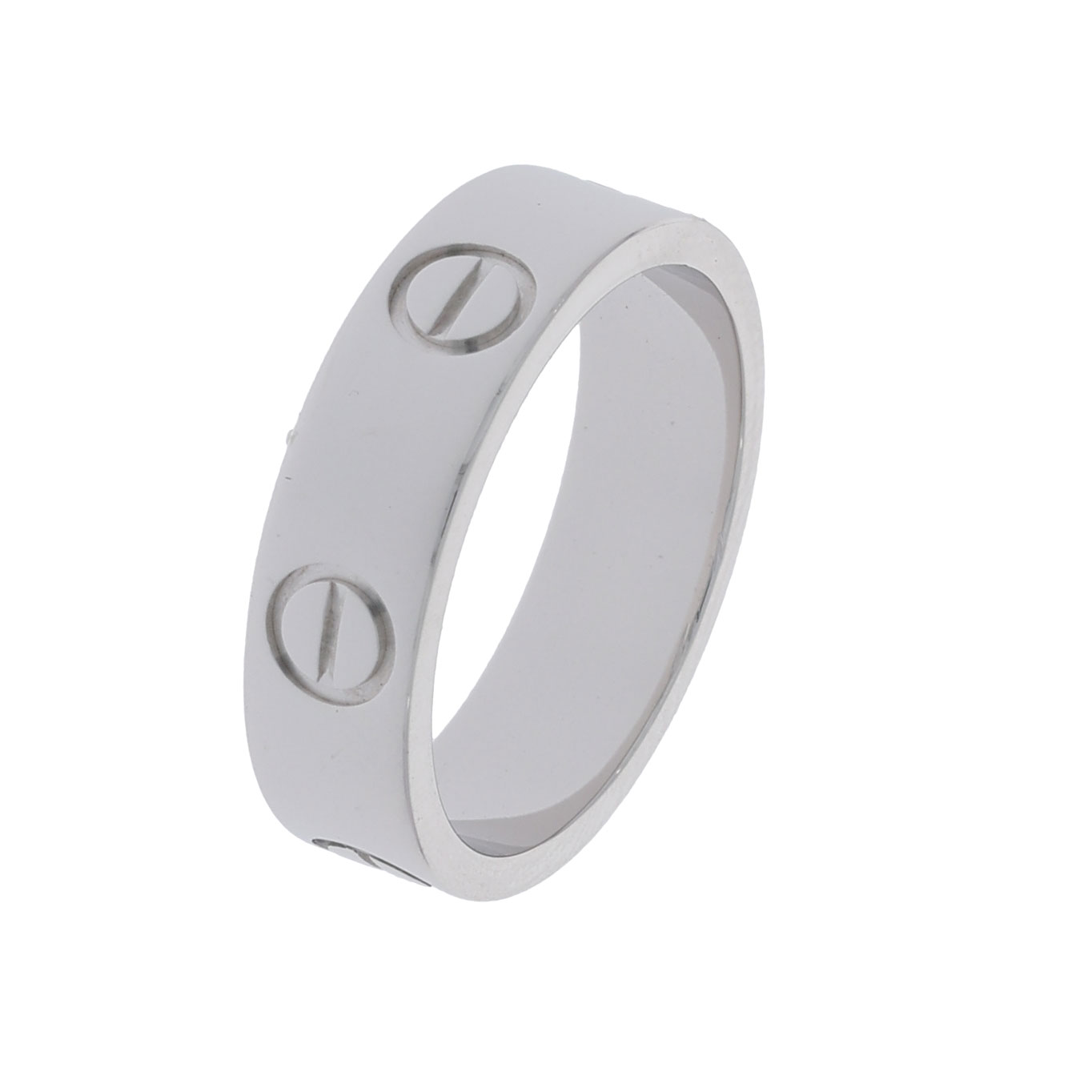 Cartier Love Ring Weißgold 750/18K. Gr. 53