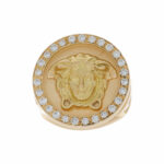 Gianni Versace Medusa Diamant Ring Gelbgold 750/18K. ca. 1,00ct. - Bild 2 Vorschau