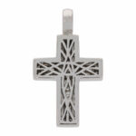 Diamant Kreuz Anhänger Weißgold 750/18K. ca. 1,40ct. - Bild 4 Vorschau