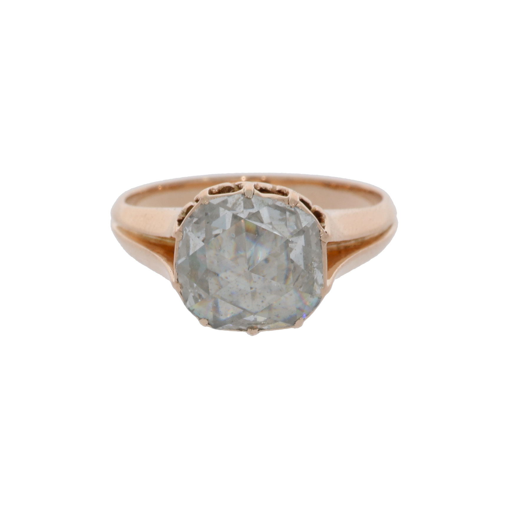 Diamant Ring Roségold 585/14K ca. 2.0ct. Gr. 55