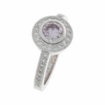 Rosa Diamant Ring Weißgold 585/14k. ca. 1ct. Gr. 56 Vorschau