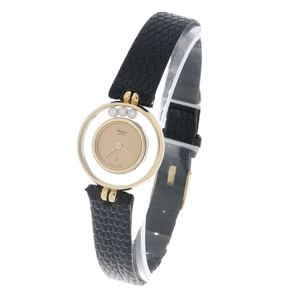 Chopard Happy Diamonds Ref 20/4801 Gold 18K Diamonds ca. 1990 - Bild 2
