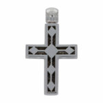 Kreuz Anhänger Weißgold 750 / 18K mit 2ct Diamanten - Bild 2 Vorschau