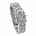 Cartier Tank Française Ref. 2384 Stahl 20x25mm Full Service 2024 - Bild 3 Vorschau