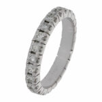 Diamant Memoire Ring Weißgold 750/18K. ca. 1ct. GR 50 Vorschau
