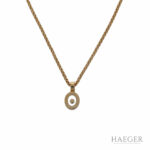 Chopard Happy Diamond Kette m. Anhänger Gelbgold 750/18K. ca. 0,25ct. - Bild 3 Vorschau