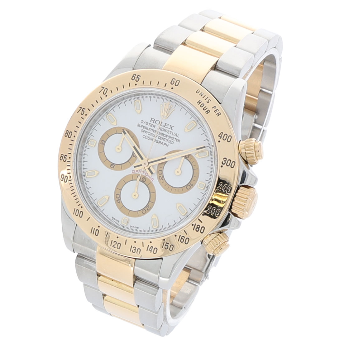 Rolex Daytona Ref. 116523 Stahl/Gold Full Set 2009 - Bild 2