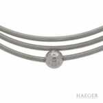 Niessing Colette Armschnur 65mm Platin 950 mit Diamant mit Zertifikat - Bild 2 Vorschau
