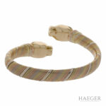 Cartier Panthere Armreif Rosé- Weiß- & Gelbgold  750 / 18kt. - Bild 2 Vorschau