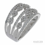 Diamant Ring Weißgold 750 / 18Kt. ca. 0,50ct. Vorschau