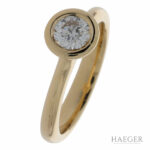 Diamant Ring Gelbgold 750 / 18Kt. ca. 0,70ct. mit GIA Zertifikat Vorschau