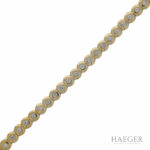 Diamant Riviérearmband Gelbgold 750 / 18 Kt. ca. 1,00 ct. Vorschau