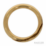 Damenring Gelbgold 900/21,6kt. Gr. 54 - Bild 3 Vorschau
