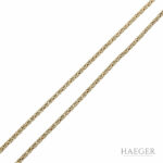 Endlos Königskette Gelbgold 585 / 14 Kt. ca. 70 cm - Bild 2 Vorschau