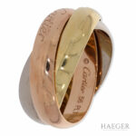 Cartier Trinity Ring Tricolorgold 750 / 18 Kt. Gr 56 Vorschau