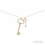 Tiffany & Co. Kette mit Schlüsselanhänger 75cm Gelbgold 750 / 18K Vorschau