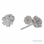 Ohrstecker Weißgold 585 / 14K mit ca. 1ct Diamanten - Bild 2 Vorschau