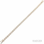 Diamant Riviérearmband Gelbgold 585 / 14 Kt. ca. 4,00 ct. Vorschau