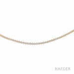 Diamant Riviérecollier Gelbgold 585 / 14 Kt. ca. 4,00 ct. Vorschau
