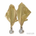 Lapponia Ohrhänger Gelbgold 585 / 14K mit 0,4ct Diamanten - Bild 2 Vorschau