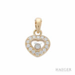 Chopard Kette mit Happy Diamonds Herz Anhänger 0,29ct. - Bild 2 Vorschau