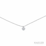 Chopard Happy Diamond Kette Weißgold 750 / 18K mit Diamanten und Original Box - Bild 2 Vorschau