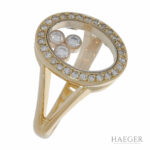 Chopard Happy Diamond Ring Gr.54 Gelbgold 750 / 18K mit 0,3ct Diamanten Vorschau