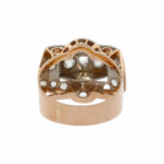 Diamanrosen Ring Roségold 750/18K. Gr 54 - Bild 3 Vorschau