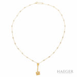 Lapponia Collier Gelbgold 750 / 18K mit 0,02ct Diamant - Bild 3 Vorschau