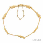 Lapponia Armband 19cm Gelbgold 750 / 18K mit 0,1ct Diamanten - Bild 3 Vorschau