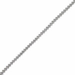 Riviérecollier Weißgold 750/18K. ca. 14,50ct. VVS/F - Bild 3 Vorschau